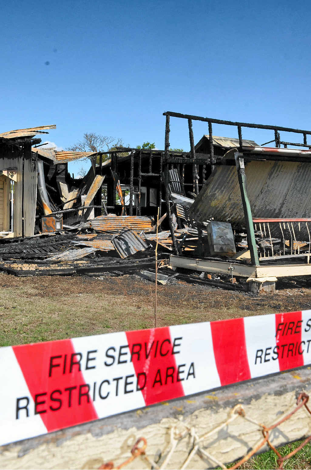 All that is left of the east Grafton St property.